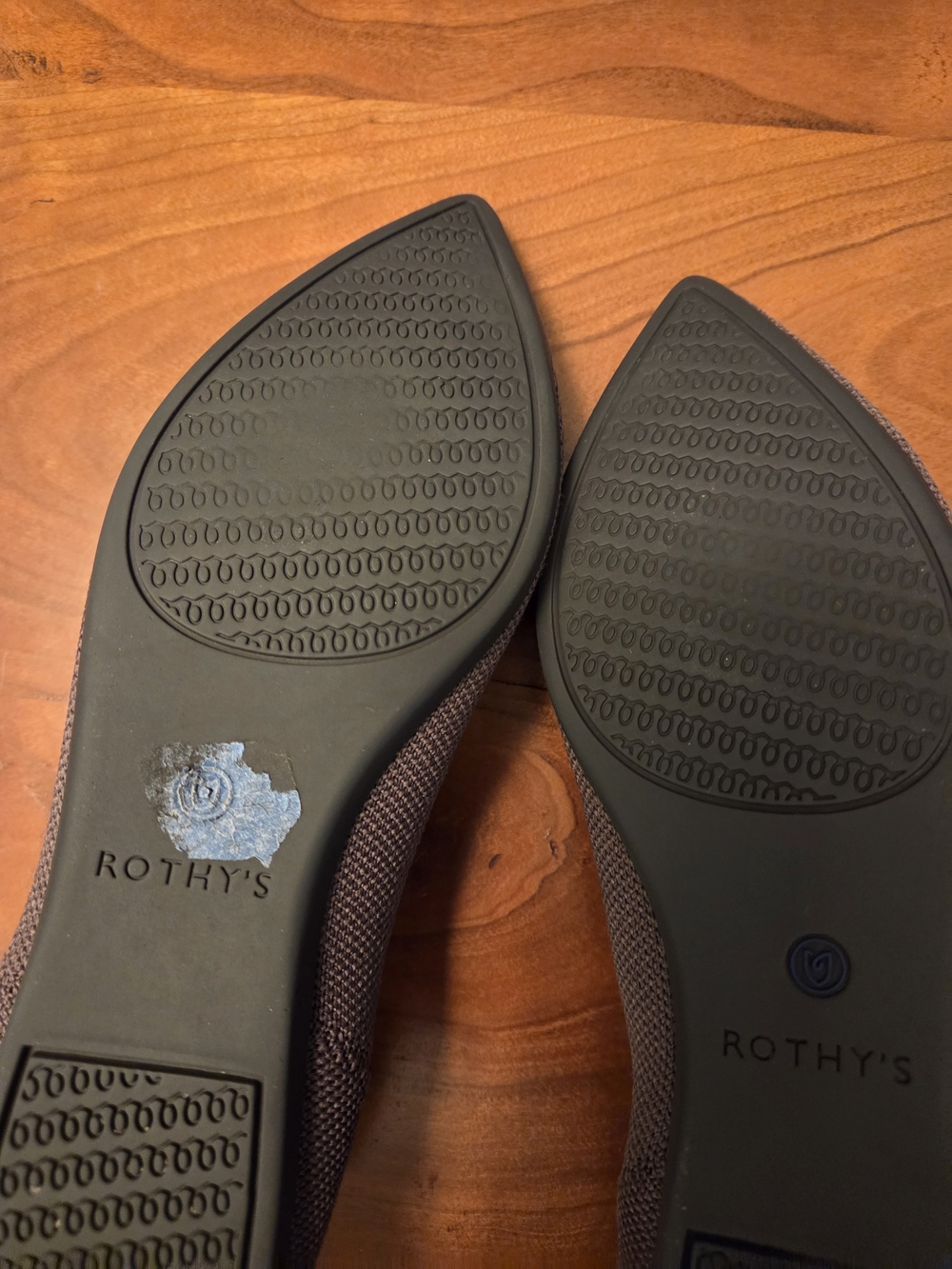 Rothy's The Point Flat Mink Dusty Purple - Picture 7 of 8